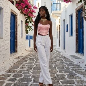 SHEIN Bustier Crop Satin Cami Top Sz XS